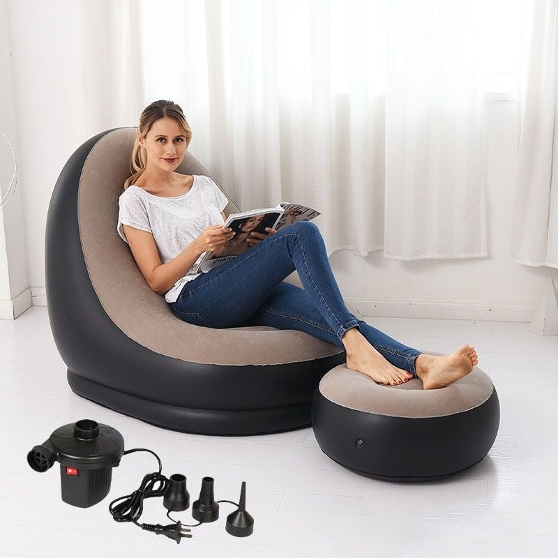 Air Sofa Lounge Footstool With Air Pump | LoopLuxe