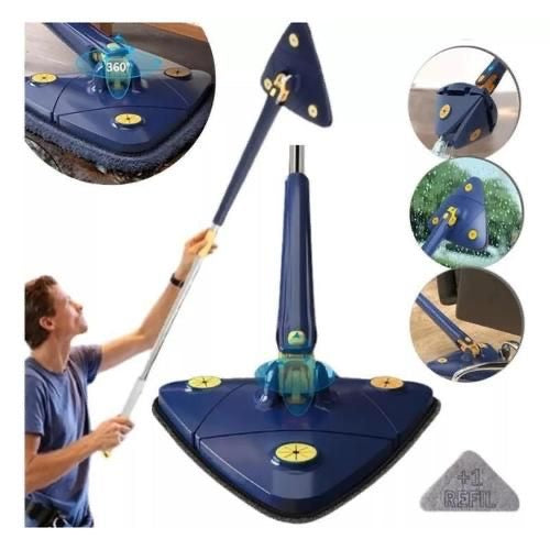 Triangle Squeezing Cleaning Mop | LoopLuxe