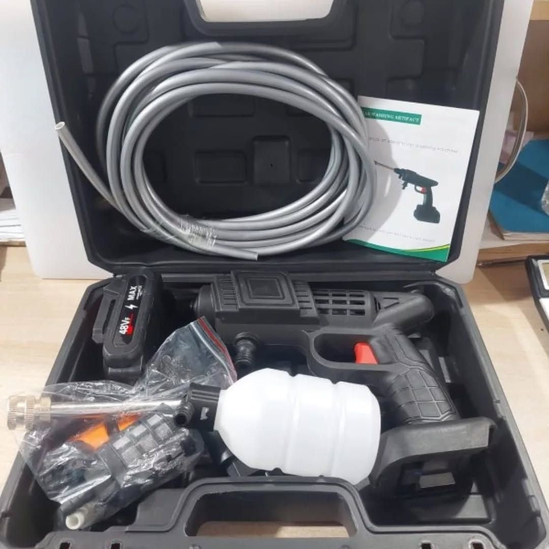 Portable Water Pressure Gun With 2 Battery 48V | LoopLuxe