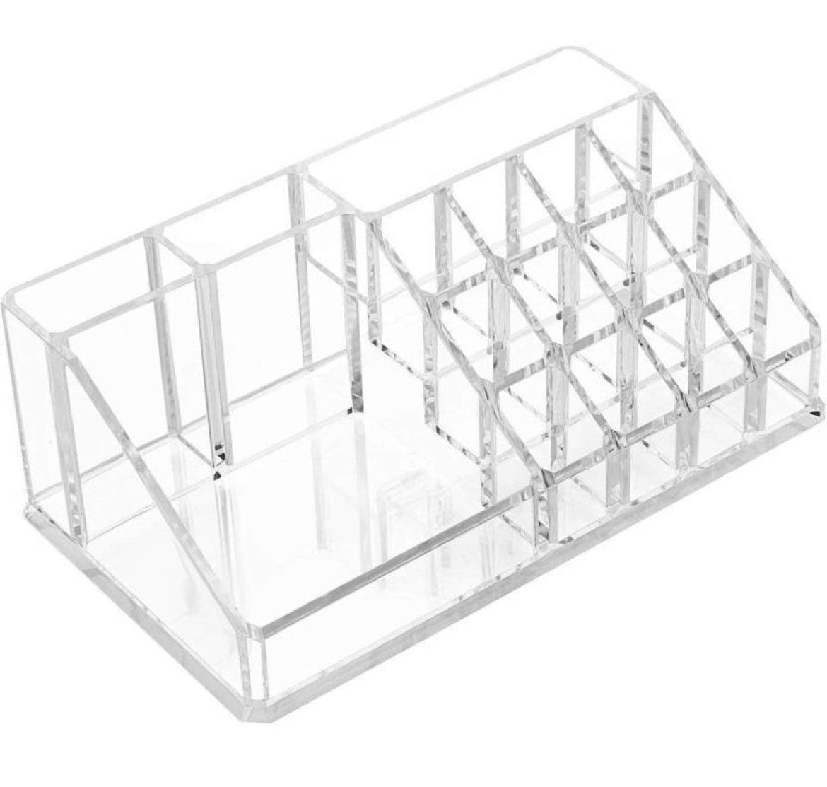 16 Section Cosmetic Makeup Display | LoopLuxe