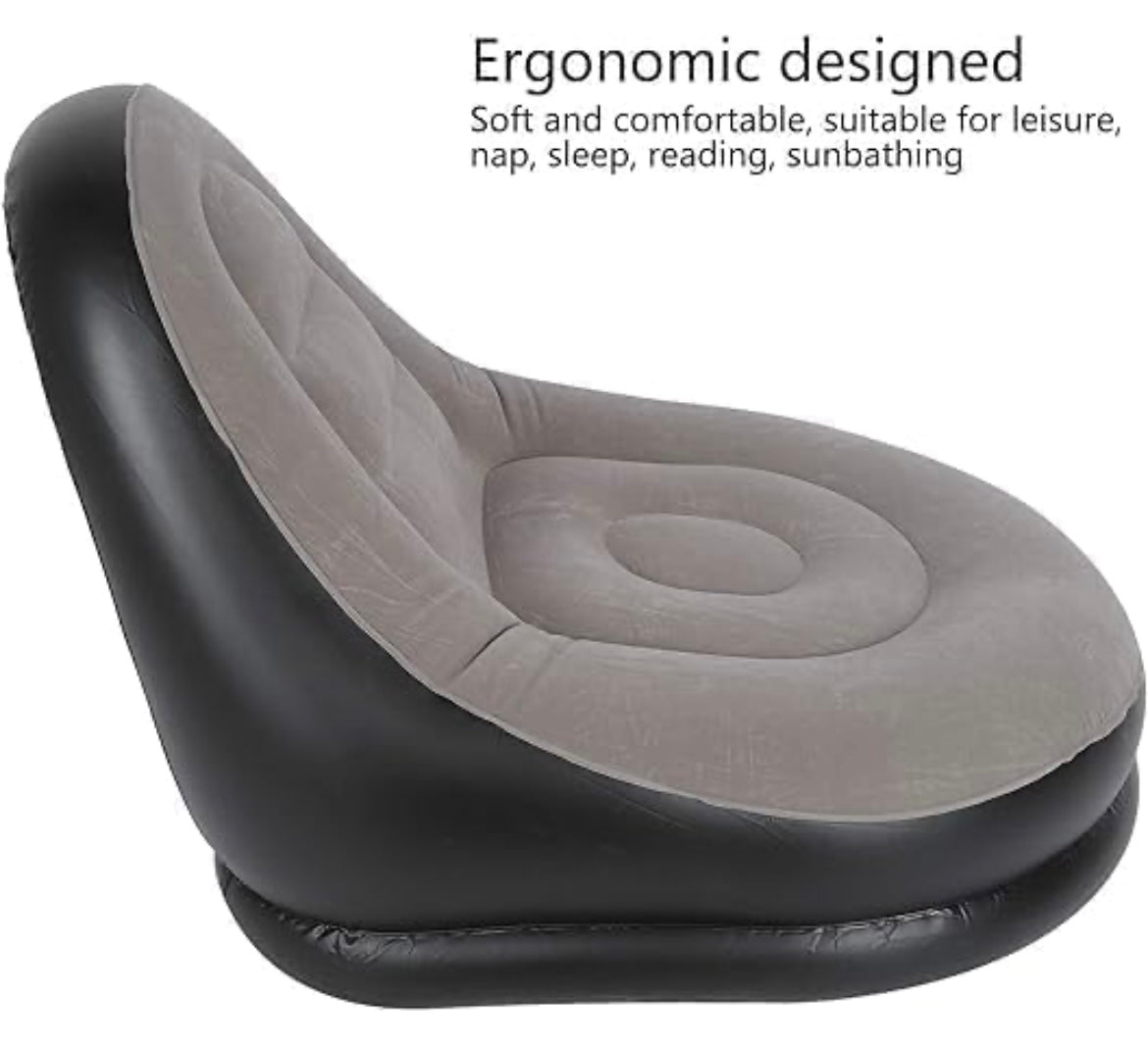 Air Sofa Lounge Footstool With Air Pump | LoopLuxe