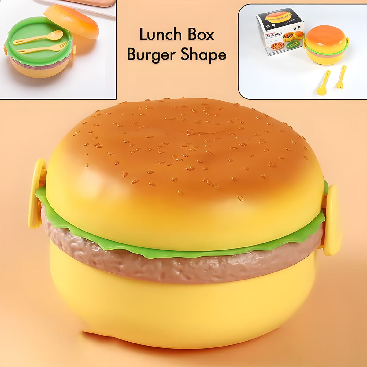 Burger Lunch Box | LoopLuxe