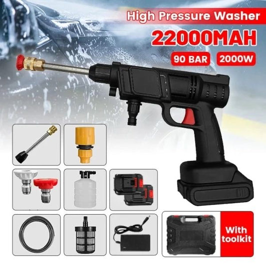 Portable Water Pressure Gun With 2 Battery 48V | LoopLuxe