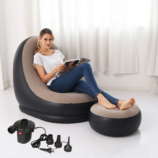 Air Sofa Lounge Footstool With Air Pump | LoopLuxe