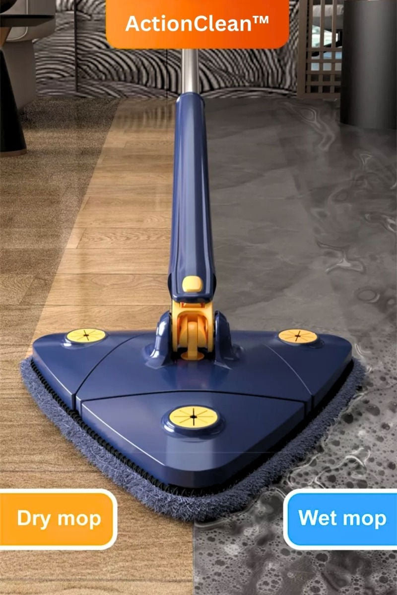Triangle Squeezing Cleaning Mop | LoopLuxe