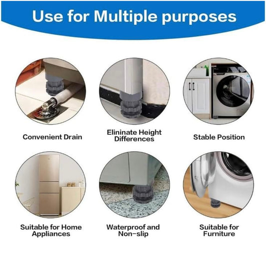 Washing Machine Anti Vibrations Pads (4 Pc) | LoopLuxe