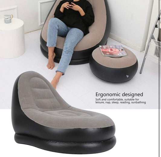 Air Sofa Lounge Footstool With Air Pump | LoopLuxe