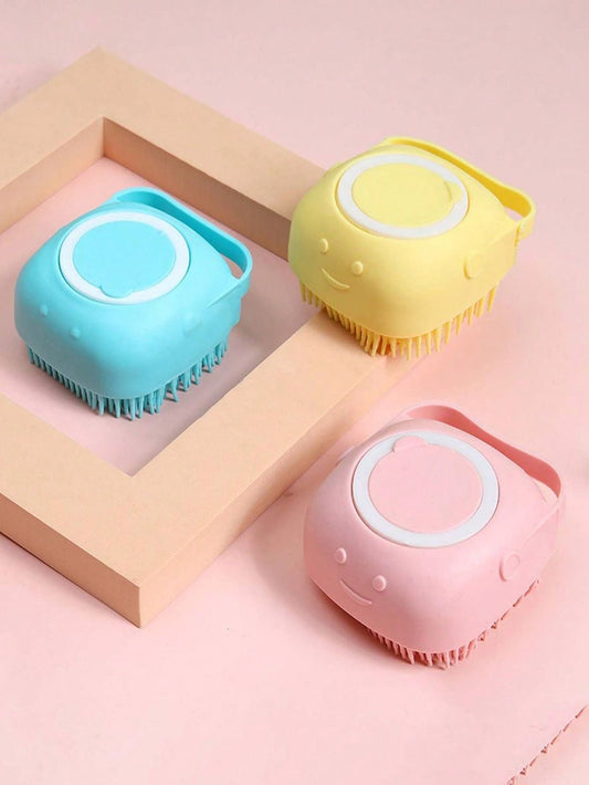 Soft Silicone Bath Brush with Hook | LoopLuxe