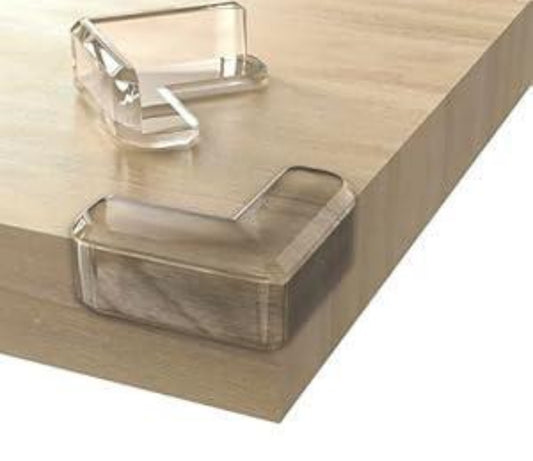 Transparent Corner Protector 4Pc | LoopLuxe