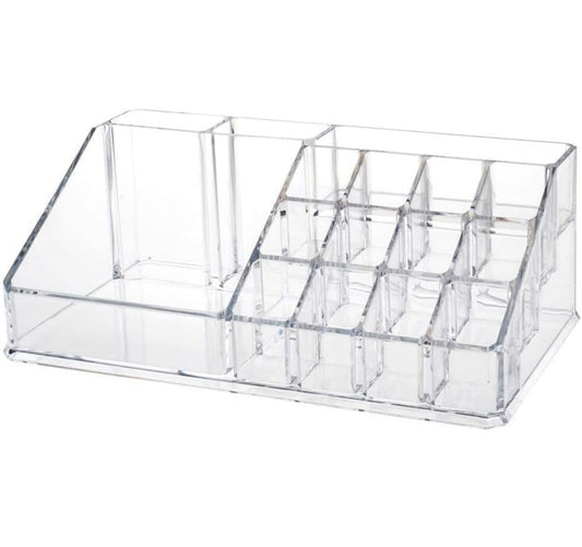 16 Section Cosmetic Makeup Display | LoopLuxe