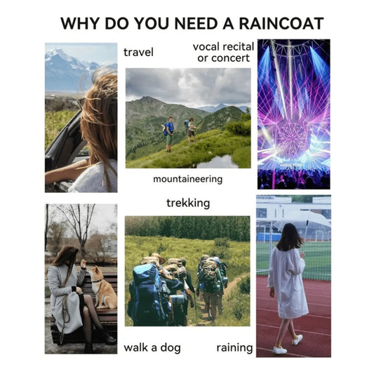 Reusable Raincoat - Wallet Raincoat | LoopLuxe