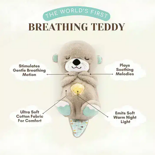 Breathing Teddy Bear With Soothing Music | LoopLuxe