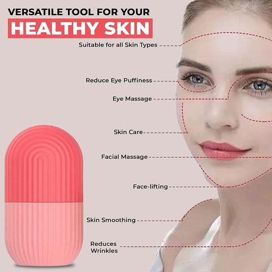 Face Ice Roller – Glow Naturally, Refresh Instantly | LoopLuxe