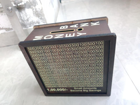 Wooden Money Bank | LoopLuxe