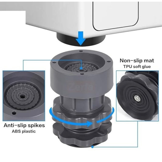 Washing Machine Anti Vibrations Pads (4 Pc) | LoopLuxe