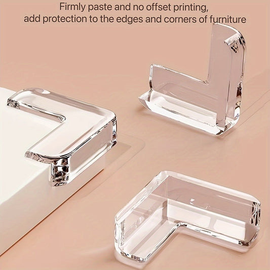 Transparent Corner Protector 4Pc | LoopLuxe