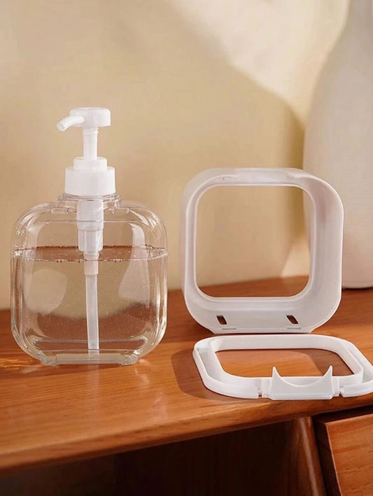 Modern Transparent Lotion Dispenser | LoopLuxe