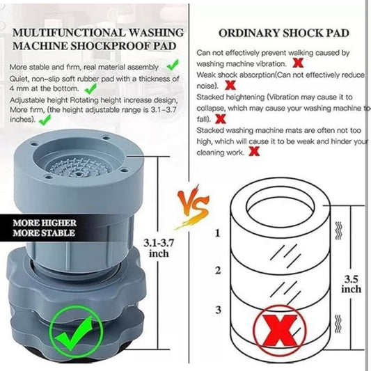 Washing Machine Anti Vibrations Pads (4 Pc) | LoopLuxe