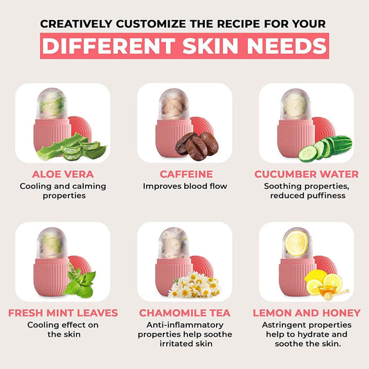 Face Ice Roller – Glow Naturally, Refresh Instantly | LoopLuxe