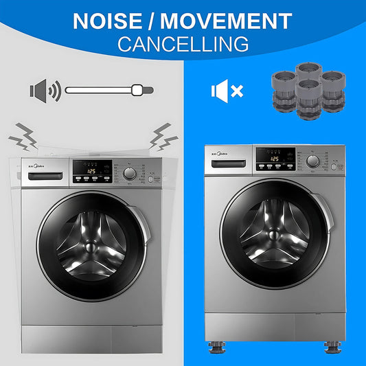 Washing Machine Anti Vibrations Pads (4 Pc) | LoopLuxe