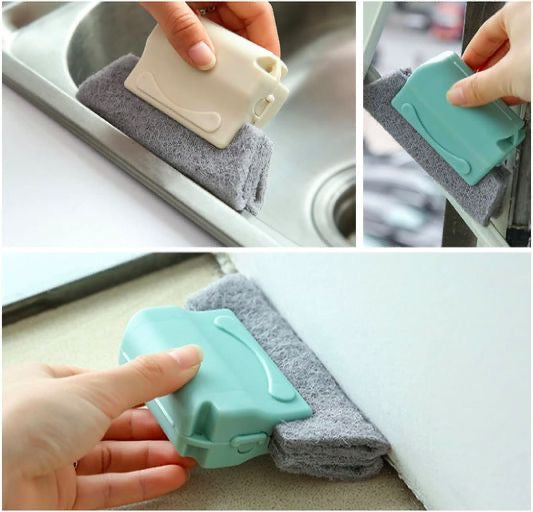 Multipurpose Hand-Hold Cleaning Brush (Pack Of 2)| LoopLuxe