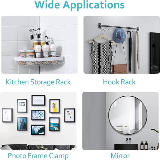 Wall Mount Screw Sticker (Pack Of 10) | LoopLuxe