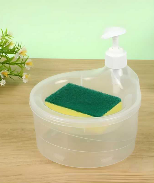 Double Layer 2 in 1 Liquid Soap Dispenser | LoopLuxe