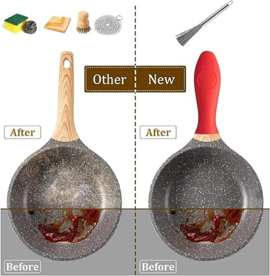 Stainless Steel Pan Cleaning Brush | LoopLuxe