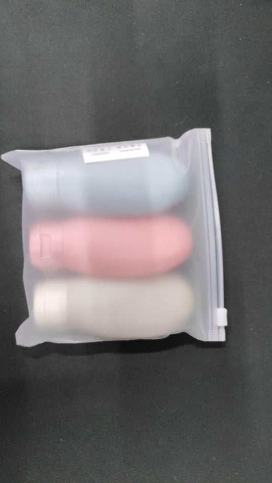 Travel Bottles Set (Pack Of 3) | LoopLuxe