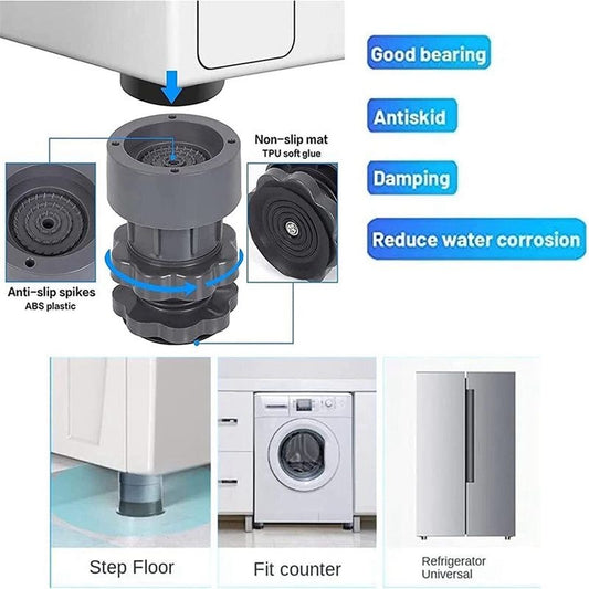 Washing Machine Anti Vibrations Pads (4 Pc) | LoopLuxe