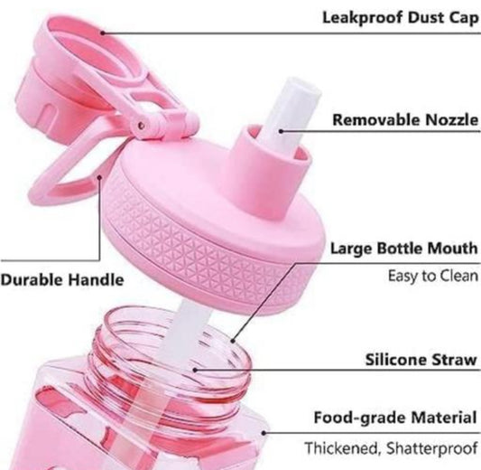 Kawaii Cute Water Bottle 700Ml | LoopLuxe