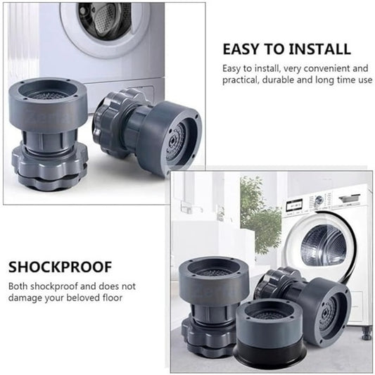 Washing Machine Anti Vibrations Pads (4 Pc) | LoopLuxe