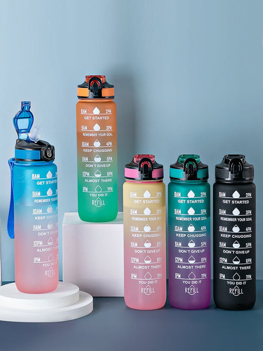 Motivational Time Bottle 1100ML | LoopLuxe