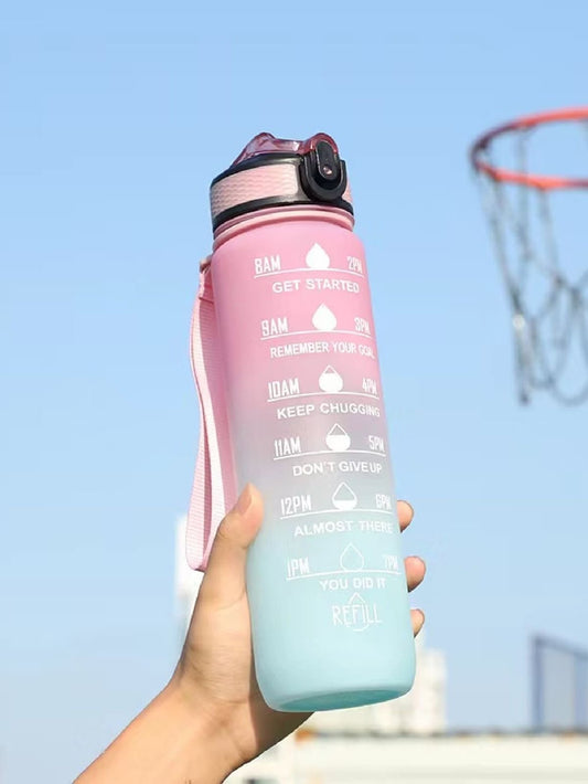 Motivational Time Bottle 1100ML | LoopLuxe