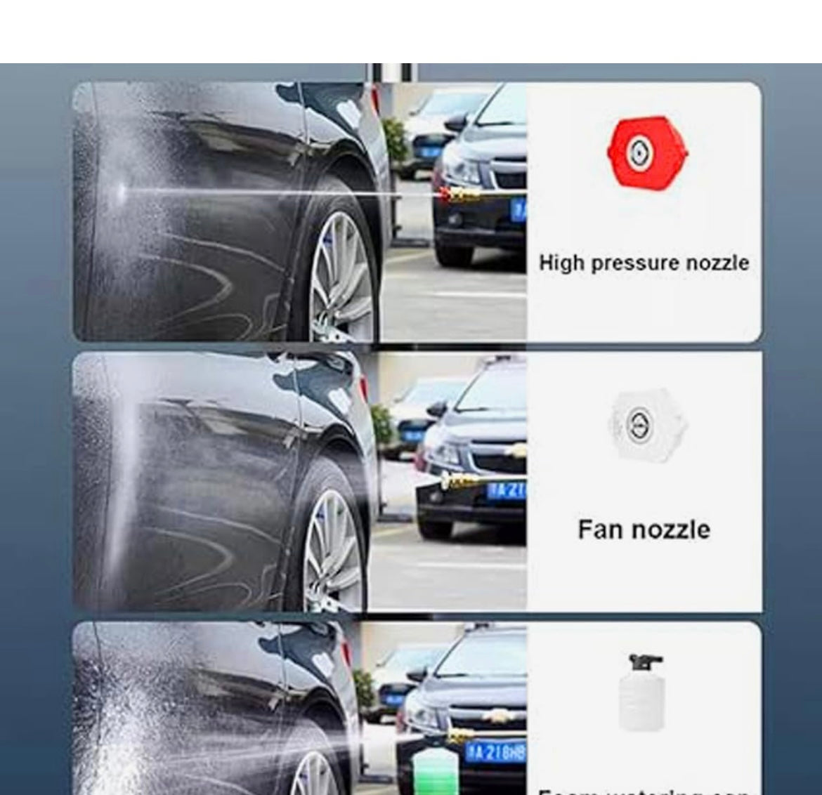 Portable Water Pressure Gun With 2 Battery 48V | LoopLuxe