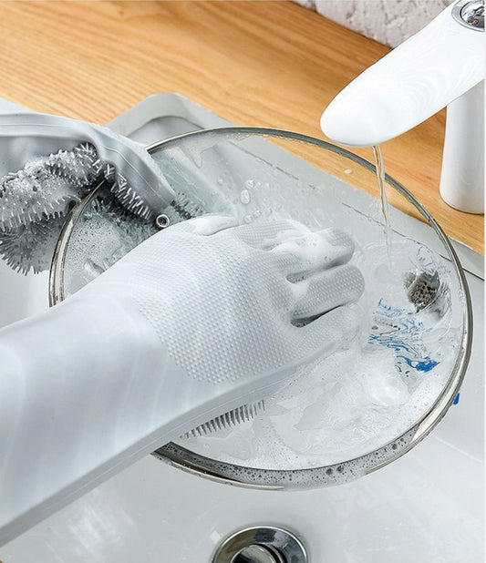 Silicone Cleaning Gloves (Pack Of 2) | LoopLuxe