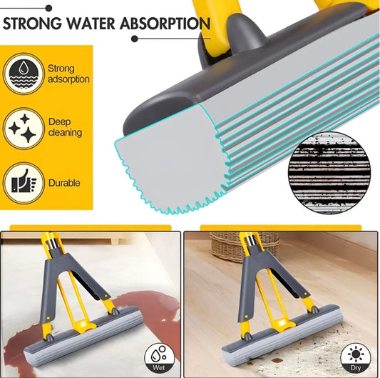 Foldable Floor Cleaning Mop | LoopLuxe