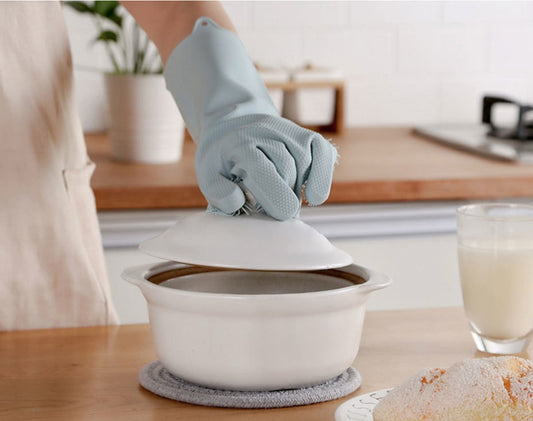 Silicone Cleaning Gloves (Pack Of 2) | LoopLuxe