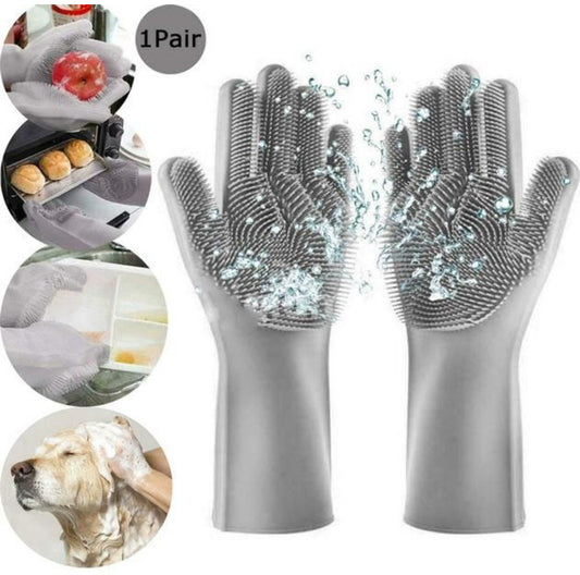 Silicone Cleaning Gloves (Pack Of 2) | LoopLuxe