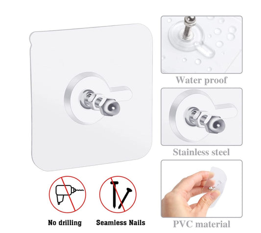 Wall Mount Screw Sticker (Pack Of 10) | LoopLuxe