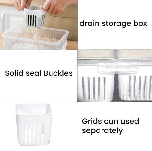 6 Grid Storage Box | LoopLuxe
