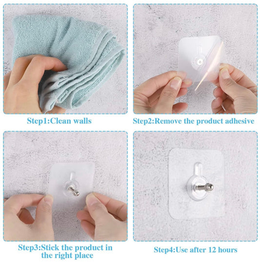 Wall Mount Screw Sticker (Pack Of 10) | LoopLuxe