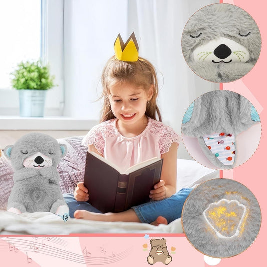 Breathing Teddy Bear With Soothing Music | LoopLuxe