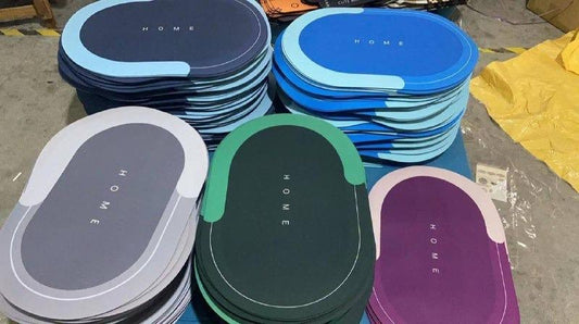 Water Absorbing Anti Slip Floor Mat | LoopLuxe