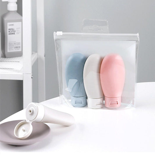 Travel Bottles Set (Pack Of 3) | LoopLuxe