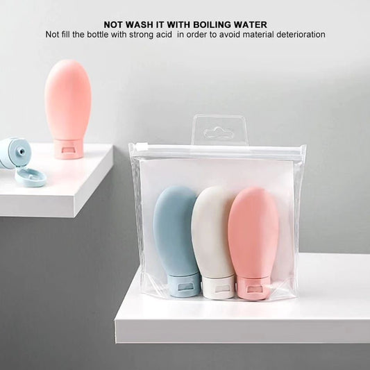 Travel Bottles Set (Pack Of 3) | LoopLuxe