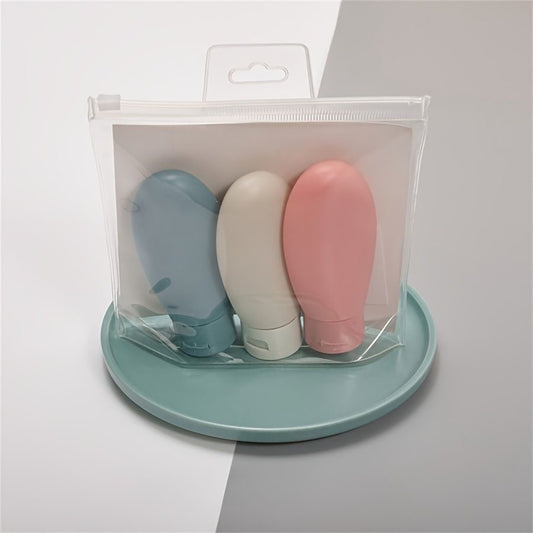 Travel Bottles Set (Pack Of 3) | LoopLuxe