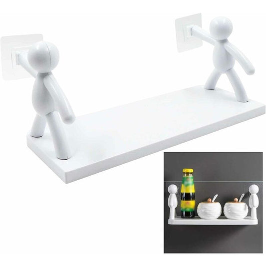 Wall Hanging Shelf Storage Reck 2 Pc Set | LoopLuxe