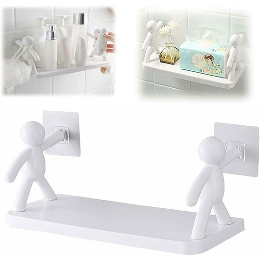 Wall Hanging Shelf Storage Reck 2 Pc Set | LoopLuxe