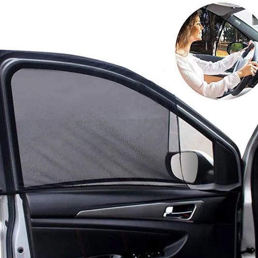 UV Protection Car Window Net (Pack Of 2) | LoopLuxe